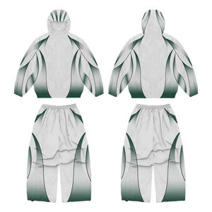 Conjuntos de Chaqueta Cortavientos Transpirable Personalizados de Alta Calidad, Trajes Deportivos de Nailon Sublimado de Alta Calidad - Product Image 6