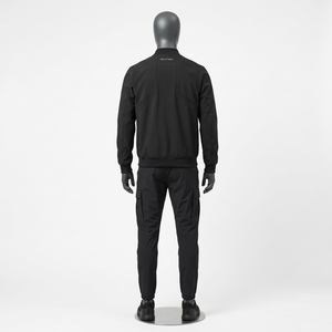 <b>Mens</b> <b>Black</b> <b>Lightweight</b> Bomber <b>Jacket</b> Streetwear <b>Mens</b> Winter <b>Jackets</b> Wholesale <b>Jacket</b> For <b>Men</b> Casual Clothing - Product Image 4