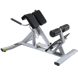 <span class=keywords><strong>Banco</strong></span> de Hiperextensión Metálico Plegable Moderno, Silla Romana, Capacidad de Peso de 300 kg, Máquina de Extensión de Espalda, Ejercicio de Cintura, Comercial - Product Image 1