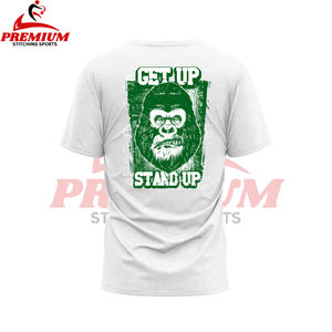 Camiseta de Moda Personalizada con Estampado de Pintura en Aerosol, Poliéster/Algodón, 180g, Lisa, Estilo Urbano, al por Mayor a Precio Económico - Product Image 6