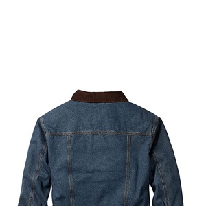Chaquetas de mezclilla de lujo para hombre, estilo urbano, con logo personalizado, alta calidad y precio económico, chaqueta de invierno al por mayor - Product Image 6