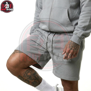 Ensemble short et sweat à capuche zippé uni, léger, décontracté, confortable, nouvelle tendance, meilleur fournisseur, prix de gros - Product Image 6