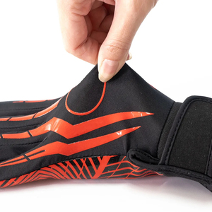 Gants de football américain en cuir personnalisés à logo, haute qualité, respirants, légers, en polyester, tailles personnalisées, antidérapants, vente chaude - Product Image 5