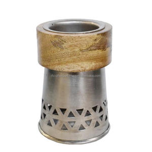 Nouveaux brûleurs d'encens Ramadan Eid Vente chaude Brûleurs d'encens en laiton de Dubaï pour les cadeaux des fêtes nationales de l'Inde par RF Crafts - Product Image 4