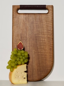 Planche à découper artisanale en bois naturel, bloc de découpe en bois de manguier antidérapant, vente en gros B2B, fabriqué en Inde - Product Image 5