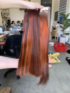 Cabello Virgen Crudo de Alta Calidad Sin Procesar, 100% Remy Humano, Super Double Drawn, Extensiones de Cabello a Granel, Trama Única, Liso, Vietnamita - Product Image 3