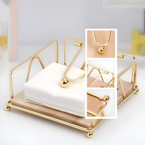 Porte-serviettes en métal de la meilleure qualité, le plus vendu, pour la table, usage domestique, vente en gros, décoration intérieure. - Product Image 2