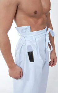 Uniforme de karaté personnalisé avec logo, 100 % coton, uniforme d'arts martiaux, vêtements de sport, uniforme de karaté pour enfants et adultes, uniformes légers - Product Image 4
