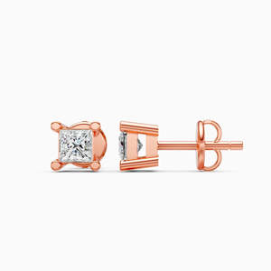 Pendientes de Diamante Cultivado en Laboratorio, Corte Brillante, Oro Sólido de 14K, Modernos para Mujer, Certificados por IGI, Perforados con Láser, Color Blanco D, E 3.196g - Product Image 5