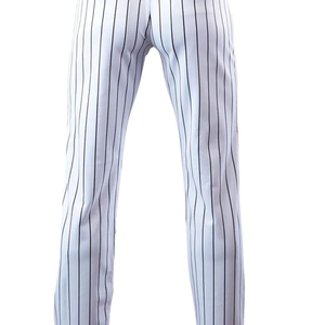Pantalones de Béisbol Personalizados OEM/ODM 2026 con Ribete Lateral de Poliéster, Pantalones de Béisbol Juveniles con Parte Inferior Abierta para Hombre - Product Image 5