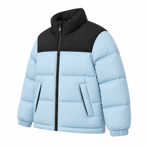 Veste d'hiver à capuche pour homme en toile imperméable avec logo personnalisé sur le devant, manteau décontracté chaud pour l'extérieur - Product Image 6