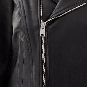 Chaqueta Corta de Cuero para Mujer de la Mejor Calidad, Estilo Motociclista, Ropa de Invierno, Chaquetas de Cuero de Moda, Venta Directa de Fábrica - Product Image 6