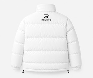 เสื้อแจ็คเก็ตกันลมกันน้ำสำหรับฤดูหนาวแบบ unisex  ทรงบอมเบอร์บุขนแกะ  แบบลำลอง  คอตั้ง  ติดโลโก้ด้านหน้า - Product Image 6