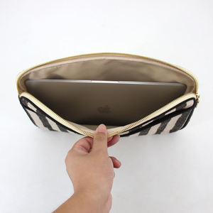 Handmade Natural Fiber Jute Laptop <b>Bag</b> with Zipper Closure Stylish Eco Office Carry <b>Bag</b> for Business Travel - Product Image 5