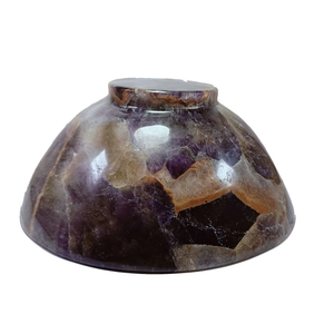 Cuenco de cristal de amatista, producto de piedra natural, tipo cuenco de cristal de piedra preciosa para decoración, tamaño mayorista de 6.50 pulgadas - Product Image 6
