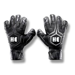 Calidad profesional Los mejores guantes de portero Entrenamiento Precio de fábrica Venta al por mayor Nuevo modelo hecho de cuero Color blanco y negro - Product Image 1