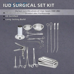 Kit d'insertion de DIU, ensemble d'instruments gynécologiques professionnels pour l'insertion, le placement, l'examen et la surveillance clinique des dispositifs intra-utérins - Product Image 6