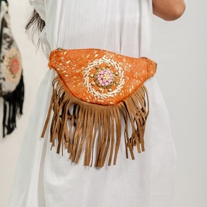 Mayorista Vintage Estilo Bohemio Señoras Monedero de Cuero Cartera de Invierno Tarjeta de Crédito Titular Embrague con Cinturón - Product Image 2