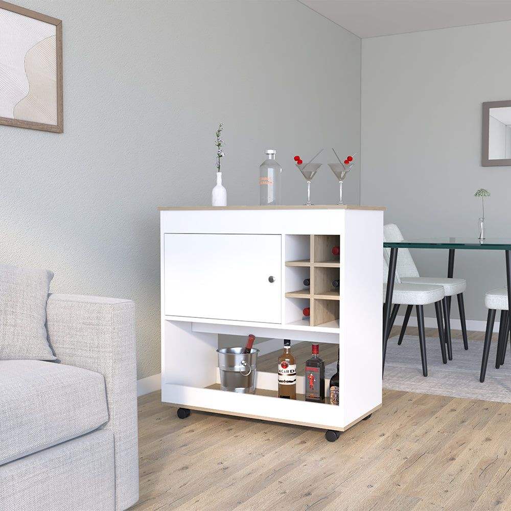 Light Oak / White Color