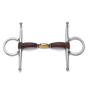 ดอกกัดสำหรับขี่ม้าวัสดุทำจากหนังหุ้มแก้มแบบเต็มรูปแบบที่ทนทานสำหรับ2024 - Product Image 1