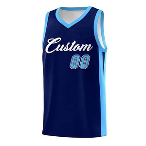 เสื้อบาสเก็ตบอลคุณภาพสูง สไตล์ลำลอง ผลิตตามสั่ง OEM แบบซับลิเมชั่น แห้งเร็ว ระบายอากาศได้ดี ไซส์พลัส  รับสกรีนชื่อทีมตามแบบ - Product Image 5