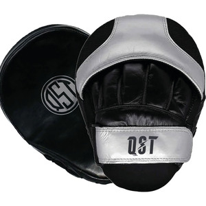 High-density Boxing <b>Focus</b> <b>Pads</b> Hook-and-loop Wrist Support Made Genuine Leather Training Unisex Greater Durability Customize - Product Image 4