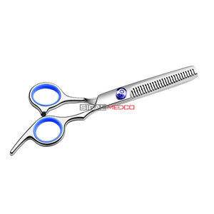 Reusable Eco-Friendly Durable <b>Dog</b> Pet Hair Thinning <b>Scissors</b> Curved Professional Veterinary Grooming Shears Stainless Steel - Product Image 1