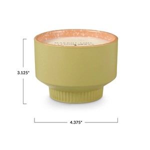 Vela de Cerámica Sunset Glow con Triple Mecha, Larga Duración, Acabado Mate Suave, Base Elevada, Decoración de Lujo para el Hogar, Opción de Regalo - Product Image 2