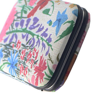 Kit de manucure et pédicure de voyage 6 en 1, couverture souple, imprimé fleurs, pour femmes, hommes, filles, garçons, cadeau de Noël - Product Image 6