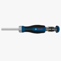 Jeu de tournevis à cliquet industriel, 12 embouts, support magnétique, couple élevé 46 Nm, embouts multiples, acier au chrome-vanadium, souple