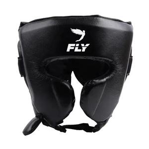Nuevo Set Profesional de Guantes de Boxeo de Cuero Fly, Protector de Cabeza e Ingle, Transpirable y Duradero, Color Negro - Product Image 5