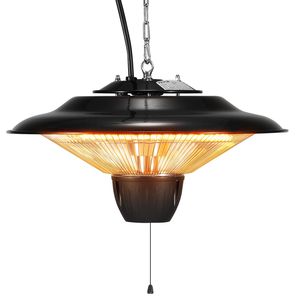 Riscaldatore Elettrico a Infrarossi da Esterno/Interno 1500W, 23.6 Pollici, con Cavo di Accensione, Protezione IP34, Design Sospeso - Product Image 1