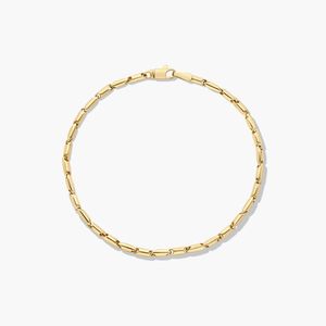 Golden Hour Polished Fancy Link Diamond Accents Luxury Women's <b>Bracelet</b> in Yellow Gold - Product Image 1
