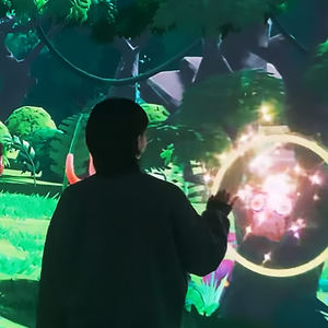 Logiciel interactif de dessin tactile pour enfants Daily Jungle Kids Cafe, écran de projection LED personnalisable - Product Image 2