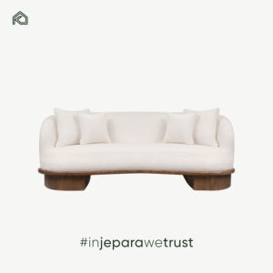 Juego de Sofás de Teca Modernos, Ecológicos y de Alta Comodidad para Sala de Estar de Lujo, Apartamento, Villa o Exteriores - Product Image 2