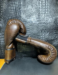 <b>Elite</b> Competition Style Leather Boxing Gloves Handmade Premium Training Sparring Gloves Custom Branding Multi Size Professional - Product Image 3