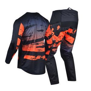 Combinaisons de motocross personnalisées OEM, vente en gros, logo imprimé, ensemble d'équipement de course MX - Product Image 2