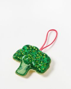 Beaded Fish <b>Bag</b> <b>Charm</b> Ocean Theme Hanging Ornament Handmade - Product Image 3
