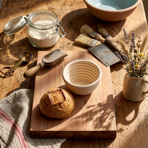 Ensemble de paniers de fermentation ronds en rotin naturel pour levain, avec doublure en lin, écologiques et réutilisables, pour la cuisson du pain - Product Image 6
