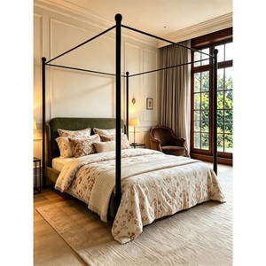 Metal <b>Bed</b> <b>Frames</b> Stainless Steel Customized Color Fire Safety Furniture Durability Industrial Design Style OEM & ODM - Product Image 1