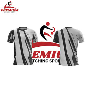 Camisetas Polo a Rayas con Logotipo Personalizado de Fábrica para Fabricantes de Ropa, Camisetas de Jersey, Camisetas con Logotipo de Fútbol Bordado para Hombre - Product Image 1