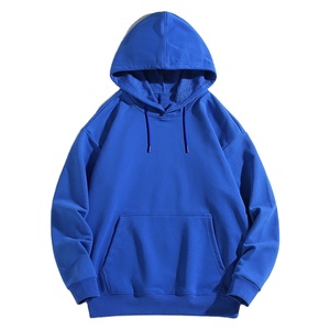 Sudadera con capucha de invierno de lana de punto de peso pesado de talla grande Jersey personalizable bordado cuello redondo patrón sólido de gran tamaño 2025 - Product Image 2