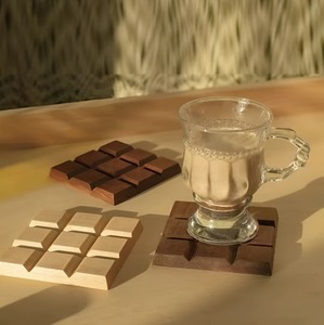 ชุดจานรองแก้วไม้กระถินณรงค์สำหรับวางบนโต๊ะ จำนวน 3 ชิ้น ผู้ส่งออกขายส่ง ผู้ผลิตและจำหน่ายจานรองแก้วไม้แบบกำหนดเองจากอินเดีย - Product Image 1