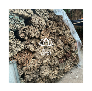 Poteaux de clôture en bambou naturel Blue Lotus, résistants aux rongeurs, imperméables, 6 pieds, pour aménagement paysager - Product Image 1