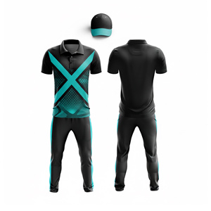 Quick Dry Sublimated <b>Cricket</b> Jersey and Trouser | Men Women Youth <b>Cricket</b> Wears Polo Shirt and Trouser Full Team Outfit - Product Image 3