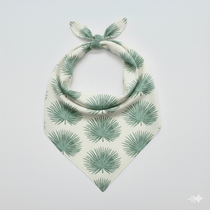 Bandana carré en coton imprimé à la main style indien vintage, doux, pour femme, ethnique, mode, vente en gros FABRIA 21x21 pouces - Product Image 1