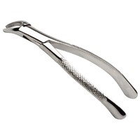 Forceps d'extraction des dents du bas (dents de sagesse) Fig. 79 Pinces chirurgicales dentaires manuelles pour molaires en acier inoxydable, instrument autoclavable