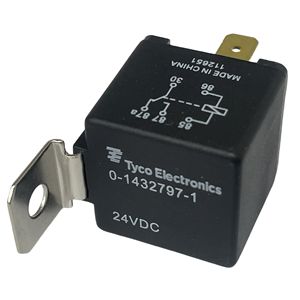 Solid State <b>Relay</b> 1432797-1 Automotive DC Power <b>Relay</b> 24VDC 360Ω <b>Relay</b> for Vehicle Circuit on/off Control - Product Image 3