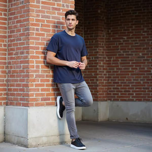 Camiseta de algodón 100% con logo, estampado DTG, lavado ácido, estilo streetwear, oversize, vintage, cuello redondo, personalizada - Product Image 5