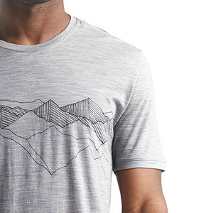 เสื้อยืดผู้ชายสไตล์ใหม่สั่งทำได้เสื้อยืดผู้ชายแบบแห้งเร็ว - Product Image 4